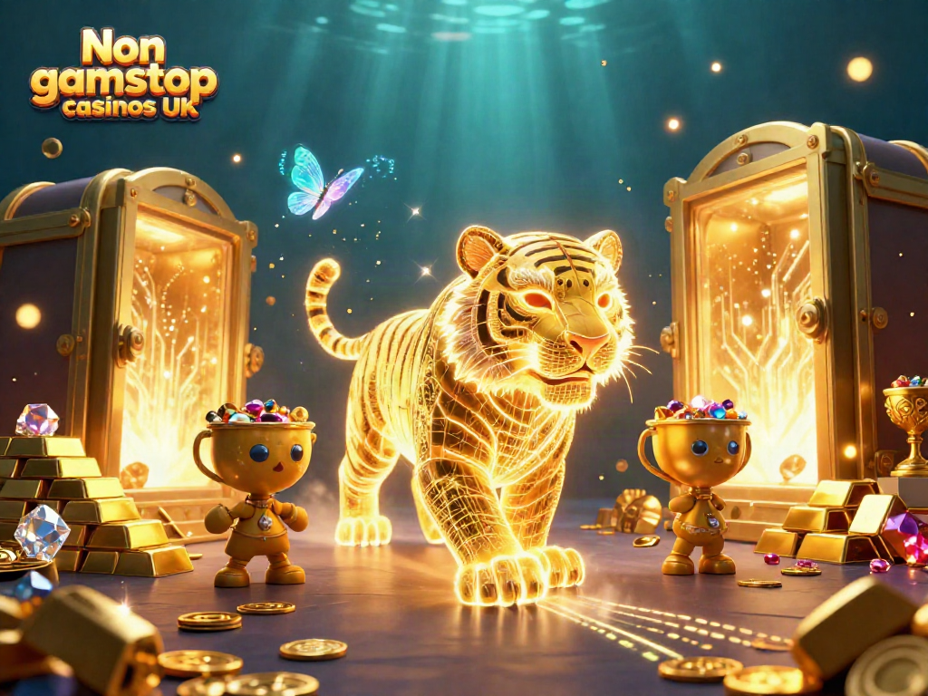 Experience excitement at Non gamstop casinos UK with vibrant 3D casino visuals.