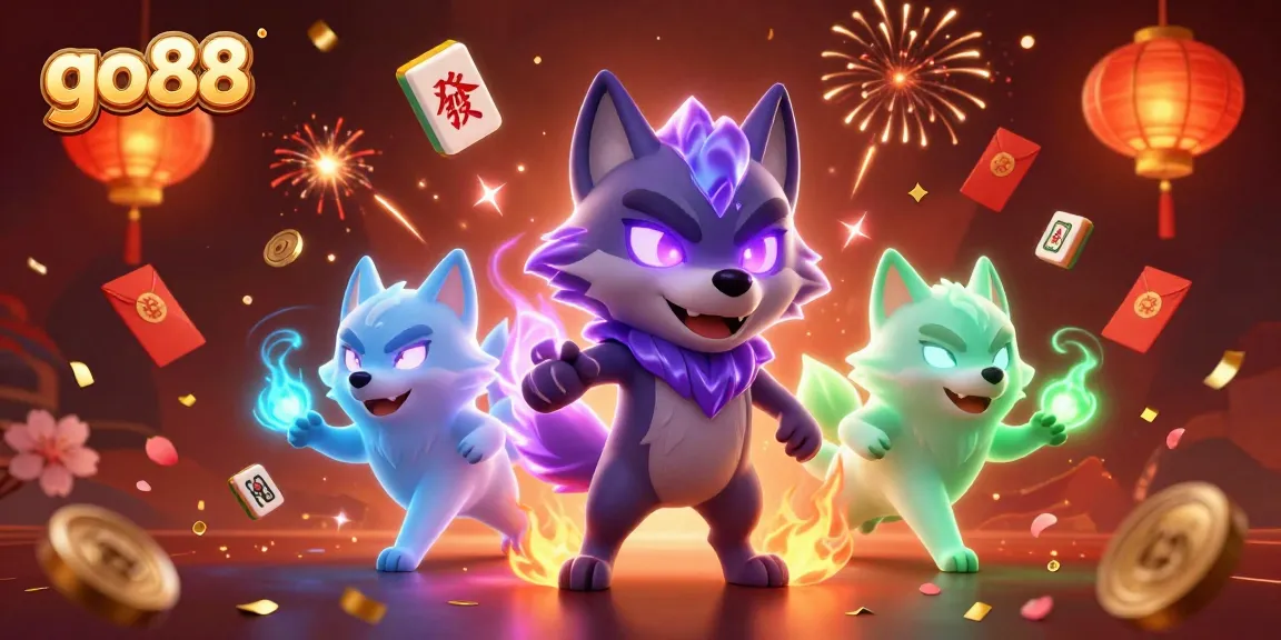 Experience thrilling gameplay at go88 with winning symbols and vibrant casino elements.