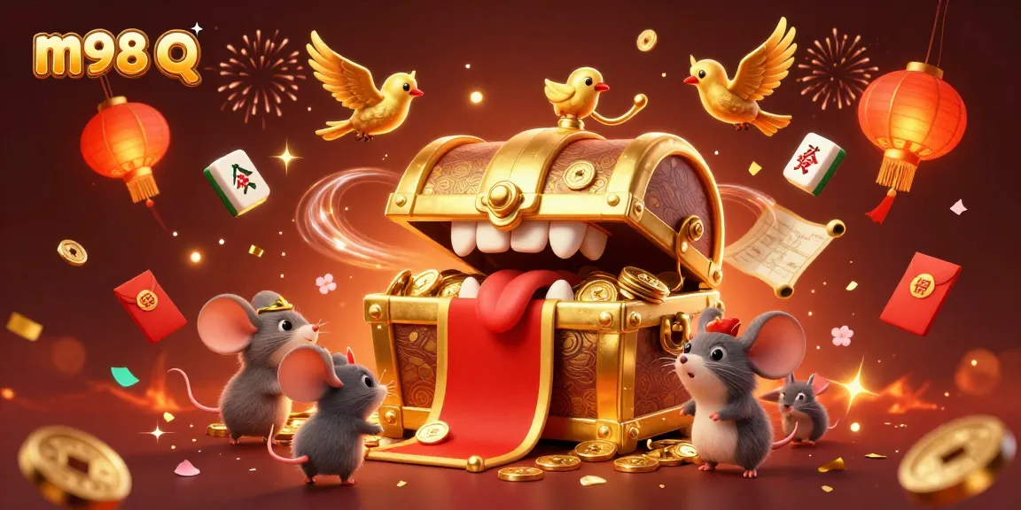 Engage in thrilling gaming adventures with m98 q in a vibrant casino-themed scene